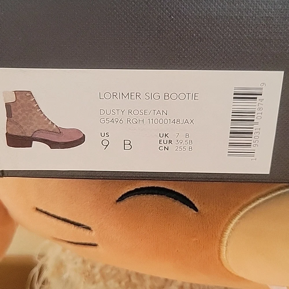 Unworn Dusty Rose Coach Booties size 9 - Picture 6 of 7